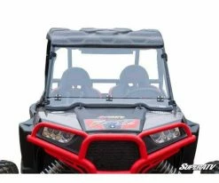 SuperATV RZR 900 Windshield (Flip Down) (Scratch Resistant)