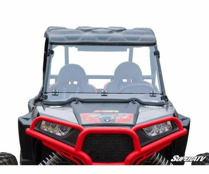 SuperATV RZR 900 Windshield (Flip Down) (Scratch Resistant)