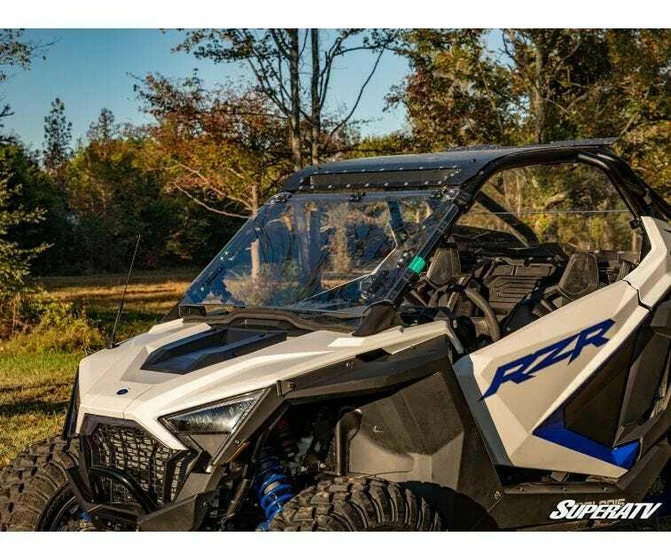 SuperATV RZR PRO XP Windshield (Flip) (Scratch Resistant) - Image 2