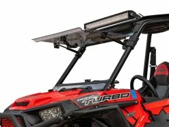 SuperATV RZR Windshield (Flip) (Scratch Resistant)