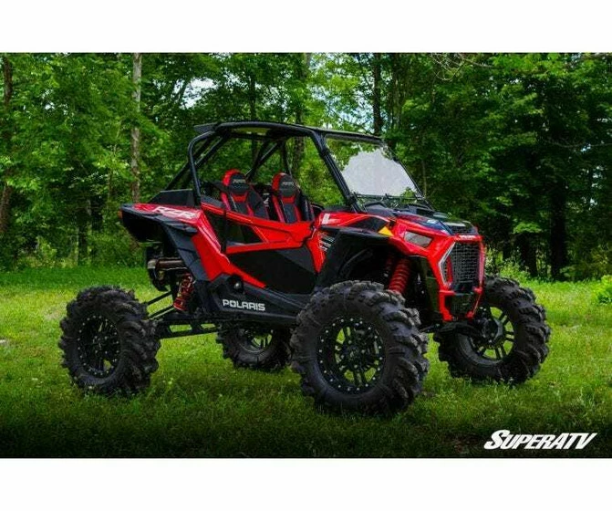 SuperATV RZR XP Turbo S Windshield (Flip Down) (Scratch Resistant) - Image 11