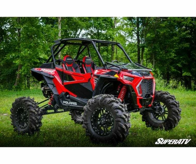 SuperATV RZR XP Turbo S Windshield (Flip Down) (Scratch Resistant) - Image 6