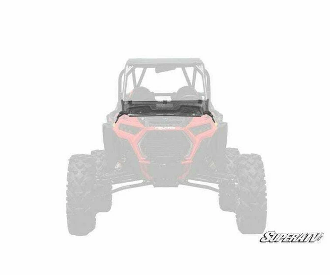 SuperATV RZR XP Turbo S Windshield (Flip Down) (Scratch Resistant) - Image 3