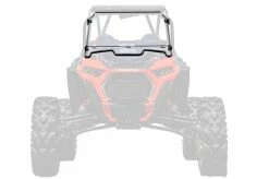 SuperATV RZR XP Turbo S Windshield (Flip Down) (Scratch Resistant)