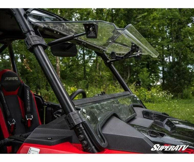 SuperATV RZR XP Turbo S Windshield (Flip) (Scratch Resistant) - Image 6
