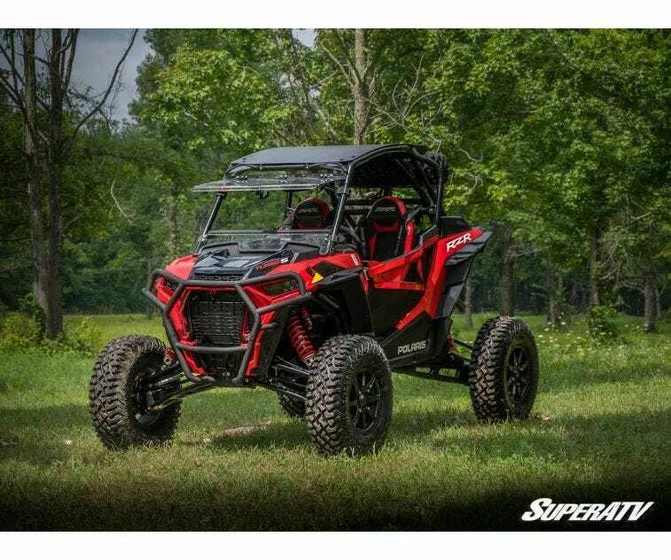 SuperATV RZR XP Turbo S Windshield (Flip) (Scratch Resistant) - Image 3