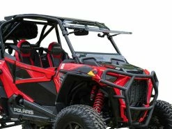 SuperATV RZR XP Turbo S Windshield (Flip) (Scratch Resistant)