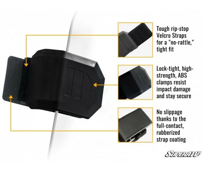 SuperATV RZR XP Turbo S Windshield (Full) (Scratch Resistant) - Image 7