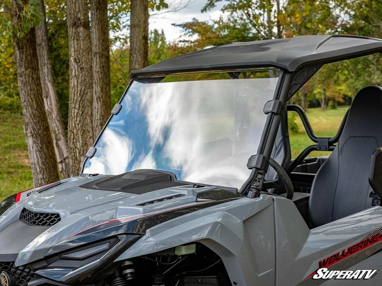SuperATV Yamaha Wolverine RMAX 1000 Windshield - Image 5