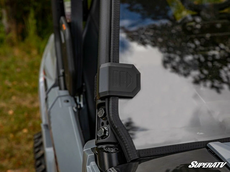 SuperATV Yamaha Wolverine RMAX 1000 Windshield - Image 6