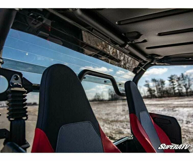 SuperATV Yamaha Wolverine RMAX4 Rear Windshield - Image 2
