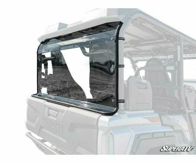 SuperATV Yamaha Wolverine RMAX4 Rear Windshield