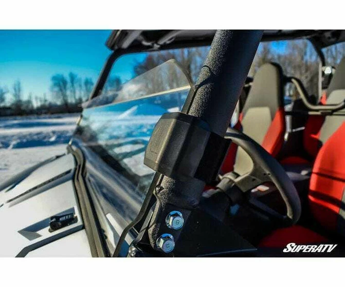SuperATV Yamaha Wolverine X2 Windshield (Half) - Image 5