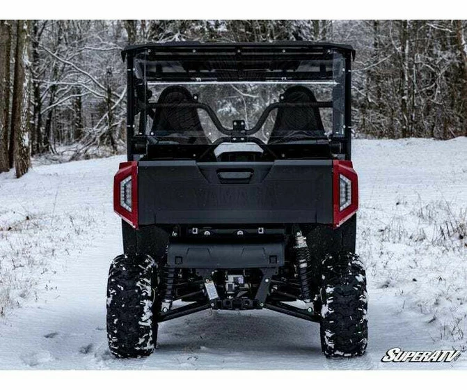 SuperATV Yamaha Wolverine X2 Windshield (Rear) - Image 4