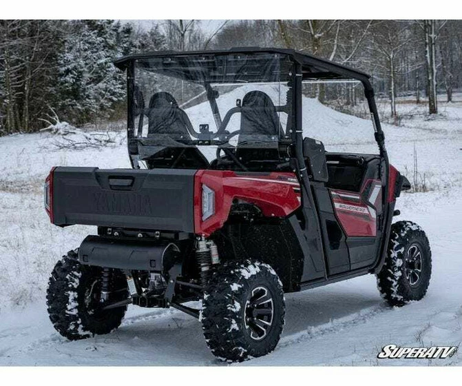 SuperATV Yamaha Wolverine X2 Windshield (Rear) - Image 5