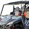 SuperATV Yamaha Wolverine X4 Windshield (Full) (Scratch Resistant)