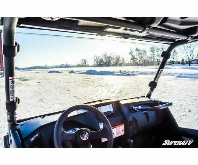 SuperATV Yamaha Wolverine X4 Windshield (Full) (Scratch Resistant) - Image 8