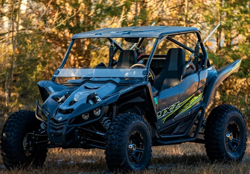 SuperATV Yamaha YXZ Half Windshield - Image 2