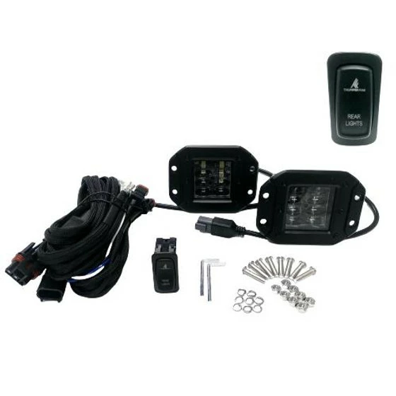 Thumper Fab Polaris Ranger Light Kit For Thumper Winch Ready Bumper