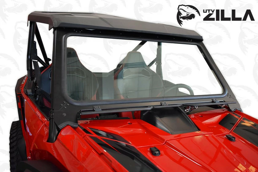 UTVZilla Honda Talon Vented Full Glass Windshield W/ Wiper - Image 6