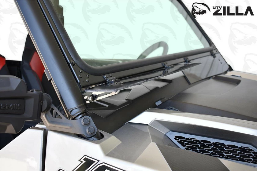 UTVZilla Polaris General Vented Glass Windshield - Image 6