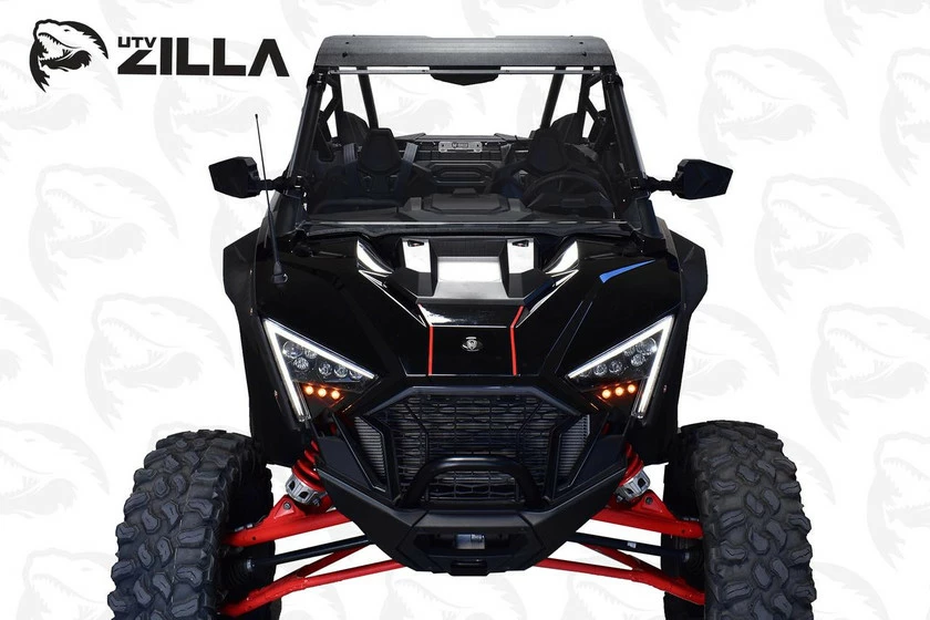 UTVZilla Polaris RZR Pro XP Polycarbonate Windshield - Image 4