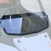 UTVZilla Polaris RZR RS1 Hard Coated Polycarbonate Half Windshield W/ Billet Clamps